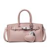 Bolso Kelly elegante y con estilo para llevar en la mano para mujer 2025 Nueva moda Bolso de hombro simple Bolso cruzado moderno y versátil