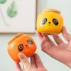 Lata de Té Panda Lata de Té Cerámica Lata Pequeña Caja de Empaque para Té Negro Té Verde Sellada a Prueba de Humedad Lata de Almacenamiento Portátil para el Hogar