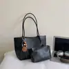 Bolsa de ombro tote vintage transfronteiriça para mulheres, grande capacidade, novo estilo inverno 2026, conjunto versátil de bolsas de mão