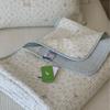 Coreia do Sul Algodão Ganso Capa de Cama Conjunto de Três Peças Lavável à Máquina Algodão Dupla Face Acolchoado Lençol de Cama Acolchoado Capa de Cama Universal para Todas as Estações