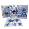 Cuaderno de espiral de bronceado con puntadas de comercio exterior Zhen transfronterizo Lindo cuaderno de puntadas de bebé con estrellas A5 para llevar en este lote