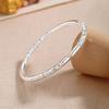 Pulsera de Tobillo Rueda de la Fortuna Plata Plata Esterlina Xiangyun Pulsera Nicho para Mujer Versátil de Alta Gama Estilo Chino Pulsera de Plata Sólida Ajustable