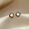 Brincos de Tarraxa Xadrez Coração de Strass Exquisitos Estilo Coreano Doce Fresco Moderno Brincos de Alto Padrão Acessórios de Brincos Versáteis de Luxo Leve