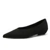 Zapatos de Mujer Slip-On Estilo Nuevo 2025 Versátiles Primavera y Verano Punta Cuadrada Marrón Transpirables Tacón Kitten Bajo para Mujer Sensación de Tacón Bajo