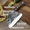 Venda direta Yangjiang especial de cozinha faca de cozinha aço inoxidável faca de cozinha doméstica forjamento faca de cortar carne barraca correndo rios e lagos