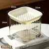 Separación de Agua y Té Cubo de Té Papelera para Posos de Té Cubo de Aguas Residuales para Mesa de Té Accesorios para Juego de Té Kung Fu Tubería de Drenaje con Filtro Cubo para Ceremonia del Té