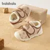 Zapatos para Niños Balabala Zapatos para Niños Pequeños Zapatos de Bebé Zapatos para Bebés Niños y Niñas Forrados de Felpa Antideslizantes Primavera y Otoño 2025 Lindos