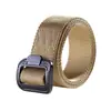 Cinturón Interior Tejido de 3.8 cm del Fabricante con Hebilla de Aleación con Anilla en D, Cinturón Táctico Deportivo de Nailon para Exteriores en Seis Colores