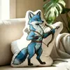 2026 Modelo Nuevo Almohada de Peluche Divertida con Forma de Animal y Patrón de Impresión Digital, Almohada Casera Casual y Cómoda