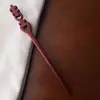 Horquilla de Madera de Color Sólido Estilo Chino Retro Primavera 2026 para Peinado Diario de Mujer, Boda Hanfu, Accesorio para el Cabello Regalo Estilo Chino