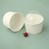Mini Copo Pequeno de Degustação 2,5 Tigela para Molho 4 Copo de Papel Descartável para Sorvete Copo de Iogurte Tigela de Papel Caixa de Papel Qishai