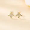 Pendientes de Plata de Ley S925 Yuebao Jewelry Estrella de Ocho Puntas Completamente Pavimentados Estilo Artístico Retro Estilo Cuidado del Agujero de la Oreja Fábrica de Pendientes Venta al por Mayor