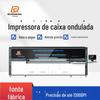 Máquina de impressão digital de papelão ondulado máquina de impressão digital de cartão branco máquina de impressão digital de papelão