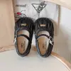 Nuevos Zapatos de Princesa Estilo Coreano para Niñas para Combinar con Vestidos, Zapatos Individuales Plateados para Niños, Mocasines, Zapatos de Suela Blanda para Bebés Niñas