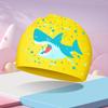 Nuevo Gorro de Natación de Silicona para Niños y Niñas, Impermeable con Protección para los Oídos, Lindo Set de Gorro y Gafas de Natación al Por Mayor