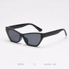 D5031 Óculos de Sol Integrados Personalizados em Formato de Gato Europeus e Americanos Cruzados Óculos de Sol de Passarela Femininos Masculinos 2022 Novo