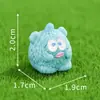 Figuritas de pequeños monstruos de dibujos animados coloridos, accesorios de resina, decoraciones DIY para paisajismo de jardines, pequeños adornos de escritorio