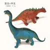 [6.5 pulgadas] Modelo de dinosaurio juguete para niños Jurásico simulación estática hueco Velociraptor dragón gigante pintura
