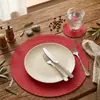 Set de mantel y posavasos de PP más vendido en stock 38 cm x 10 cm, mantel resistente al calor, disponible para dropshipping