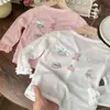 Ropa de Verano para Niñas de Color Sólido con Estampado de Dibujos Animados y Lazo, Ultra Delgada con Protección Solar, Cárdigan para Bebé con Aire Acondicionado, Chaqueta para Niños para Mujer