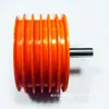 Soporte de Cable para Alambre Extrusor Maquinaria Cable Almacenamiento de Alambre de Plástico Carrete Rueda Guía de Plástico LSR Rueda AB Diámetro 200250MM