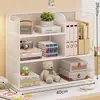 Estante de canto para mesa organizador de mesa simples estante para livros de escritório estação de trabalho canto estante pequena