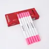 Liquidación de Plumas Automáticas de Color Fino que Desaparecen para Tela, Adecuadas para Fábricas de Ropa, Plumas de Dibujo de Doble Punta que se Desvanecen