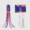 Banderines de Viento Americanos Transfronterizos Hechos a Medida, Banderines Decorativos para Fiestas en el Jardín, Adornos de Navidad, Banderines de Viento del Día de la Independencia