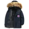 Versión Alta 08 Expedition Chaqueta Grande de Plumón para Pareja Hombres Invierno Terciopelo de Bloqueo Cinturón Cortavientos Ropa de Lucio Canadiense