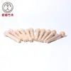 Stock de fábrica Palillos de Madera Maciza Accesorios para Tableros Perforados Palos de Bola Redonda de Álamo Haya Palos Redondos de Madera Palillos de Madera