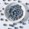Cerámica Esmalte de Flor Nueva Cilíndrico Girado en Horno Agujero Recto Cuentas Sueltas Hecho a Mano DIY Pulsera Correa de Reloj Material de Cuentas de Cola Cuentas Espaciadoras