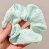 Elástico de Cabelo de Strass Simples e Elegante Estilo Coreano, Grande Moderno Versátil Corda para Rabo de Cavalo Baixo Atacado para Mulheres