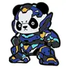 Broche Emblema Desenho Animado Série Panda