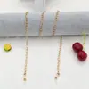 Cadena para Gafas de Metal de Alta Gama, Antiperdida, Antideslizante, Cadena Decorativa para Colgar en el Cuello, Cadena para Gafas con Diseño Elegante, Venta al por Mayor Transfronteriza
