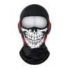 Gorro con Estampado de Calavera Original para Exteriores Transfronterizo, Protector Solar Personalizado de Cara Completa, Máscara de Ciclismo Transpirable de Secado Rápido para Hombres y Mujeres