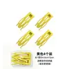 Pinza de peine invisible negra para peinado de princesa con corona alta voluminosa, pinza para el cabello de mujer, pinza lateral para flequillo y pelos sueltos