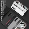 Funda para Teléfono Samsung Fold8 Ultra Aplicable Transfronteriza con Bisagra Magnética Plegable, Cobertura Total, Ajustes Ajustables, Ranura Integrada para Bolígrafo