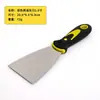 Faca de Massa de Aço Inoxidável Personalizada pelo Fabricante Lâmina de Limpeza de Aço Inoxidável Polida Espelho Cabo de Plástico Faca de Massa