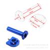 Piezas de modificación de motocicleta CNC, manija de transferencia de aceite de gran torque, engrasador, línea de acelerador de 22 mm, asiento de engrasador CRF KLX