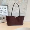 Bolso de Hombro Único de Comercio Exterior Bolso Tote de Gamuza para Mujer 2026 Venta Caliente Gran Capacidad Bolso para el Hombro para el Trabajo Bolso de Mano Versátil