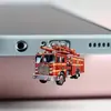 Tapón de polvo para teléfono móvil 2D, colgante acrílico de gatito transfronterizo, colgante de Tipo C enojado, artículo de venta caliente, otros productos africanos