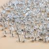Aretes de acero inoxidable bala platillo volador tapones para los oídos earpin tapa DIY pequeños aretes de joyería accesorios película tapones para los oídos venta al por mayor