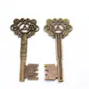 Fábrica de Joyería Yiwu Suministro en Stock Colgante de Llave de Bronce Colgante para Regalo DIY Tarjeta Colgante Colgante