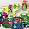 Wf113 Copa Mundial de Fútbol Fiesta Bolsa No Tejida Regalo Bolsa Promocional Decoración para Sesión de Fotos Almacenamiento Bolsa con Cordón