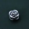 Acessórios de Rosa em Prata de Lei S925 Flor Antiga Retrô Material para Miçangas DIY Feito à Mão Acessórios para Joias Não Porosos