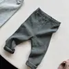 Leggings Lisos para Niñas 26 Otoño Nuevo Estilo Elásticos Exteriores Largos Estilo Coreano Elegantes Versátiles Múltiples Colores