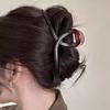 Início da Primavera ~ Prendedor de Cabelo Presilha 2024 Grande Fosco Feminino de Alto Nível Presilha Tubarão Grampo de Cabelo Parte de Trás da Cabeça 2024 Novos Acessórios de Cabelo