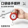 Balanza de resorte de alta precisión, portátil y conveniente para uso doméstico, con un gancho pequeño, una pequeña báscula electrónica de mano