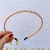 Diadema de Perlas Nueva Más Vendida para Mujer, Pinza para el Cabello Versátil de Moda, Accesorio para el Cabello Sencillo y Elegante, Banda Ancha al por Mayor