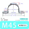 Hebilla de Alambre de Hierro Galvanizado Engrosado Abrazaderas para Tableros Publicitarios Abrazaderas para Tubos Cuadrados Abrazaderas para Tubos en Forma de U Abrazaderas de Silla de Montar Abrazaderas para Tuberías de Agua